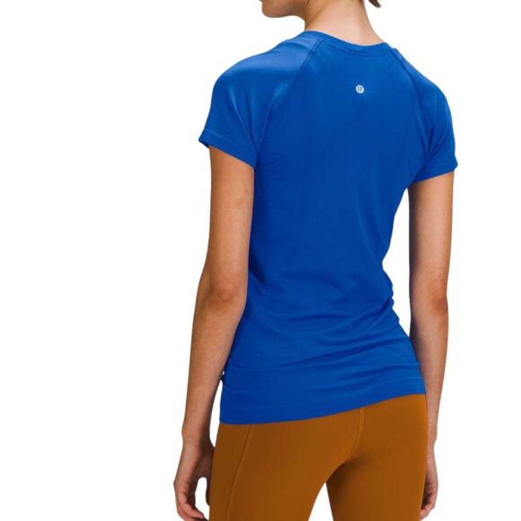 Lululemon Swiftly Tech Short Sleeve Shirt 2.0 *Blazer Blue Tone - Picture 5 of 10